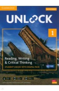 Unlock. 2nd Edition. Level 1. Reading, Writing & Critical Thinking. Student's Book with Digital Pack / Ostrowska Sabina, Adams Kate, Sowton Chris