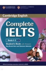 Complete IELTS. Bands 4–5. Student's Book with Answers (+CD) / Brook-Hart Guy, Jakeman Vanessa