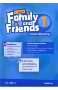Family and Friends. Level 1. 2nd Edition. Teacher's Book Plus (+DVD) / Penn Julie