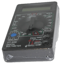 Мультиметр цифровой, арт: DT-838 Со звуком, ОТК-7057 (100 шт. / Кор)