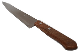 033 Нож "TRAMONTINA", с деревянной ручкой, арт: 22902/008 (120 шт. / Кор)