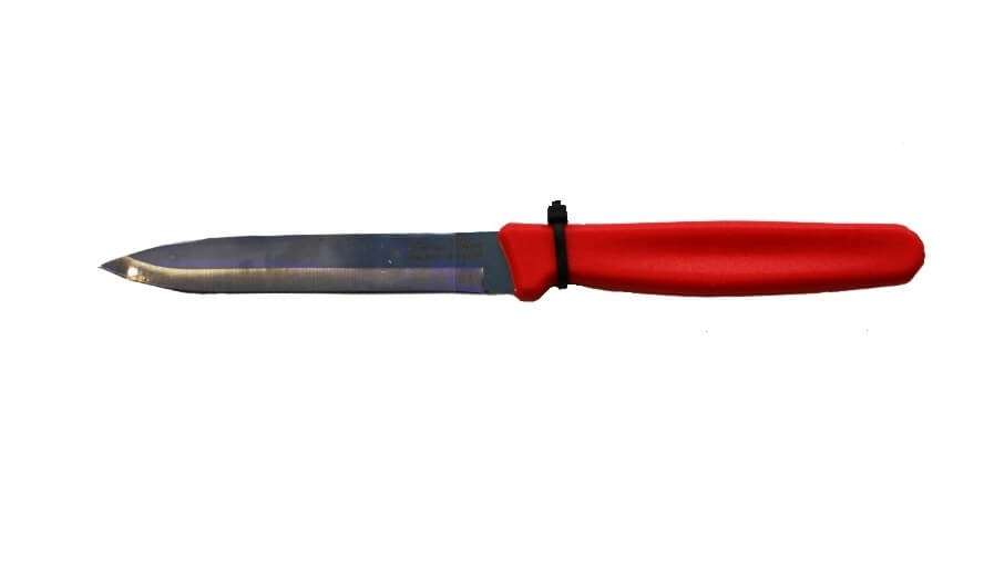 Нож эконом, малый "КН-105", пластмассовая ручка (96 шт. / Кор)