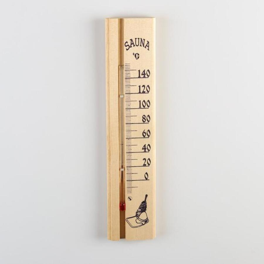031 Термометр деревянный: для бани и сауны
