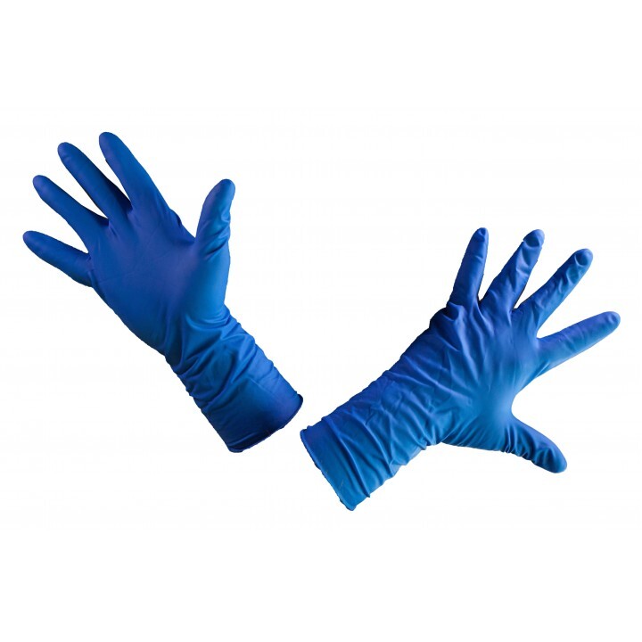 024 Перчатки - "HouseHold Gloves" / Латекс / M / (300 шт. / Кор)