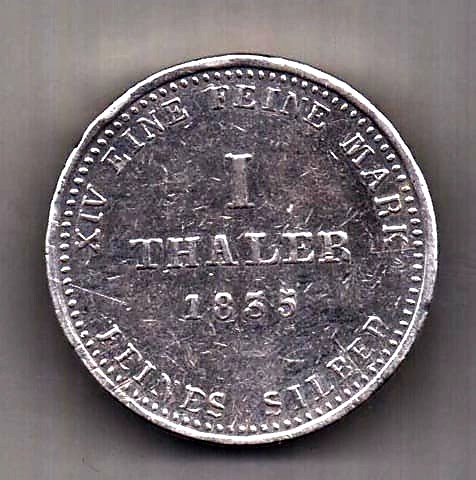 1 талер 1835 Ганновер Великобритания Германия
