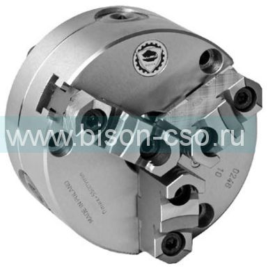 Патрон токарный Bison-Bial 3575-125-P Польша Premium класс 1 DIN6351