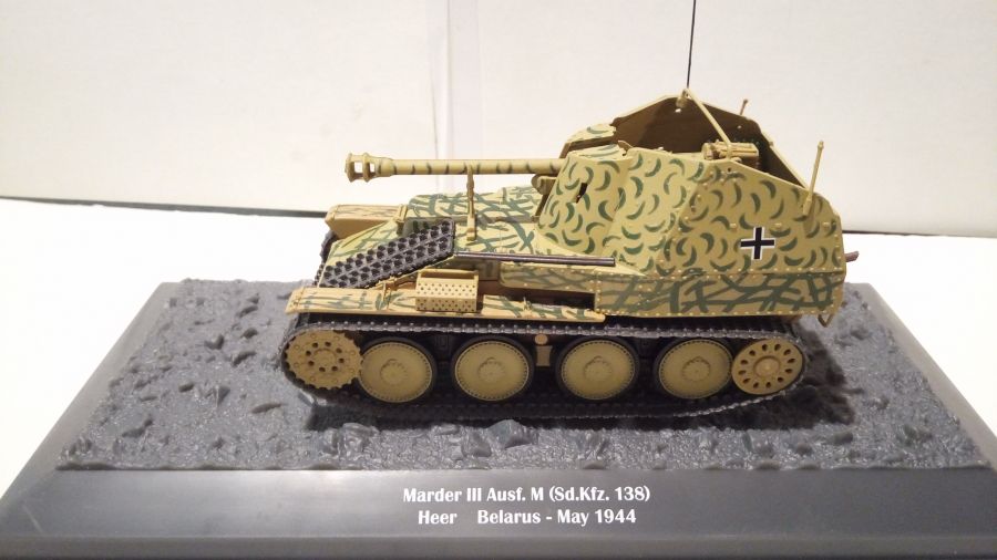 Marder III Ausf. M  (Sd.Kfz 138 )  1944  (ATLAS) в масштабе 1/43