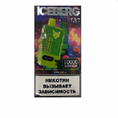ICEBERG XXL 10000 - Мятная жвачка