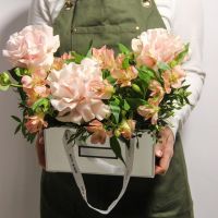 Французские розы в сумочке