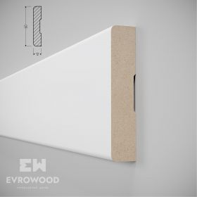 Рейка Evrowood M 05 Д2000хВ60хШ12 мм / Евровуд