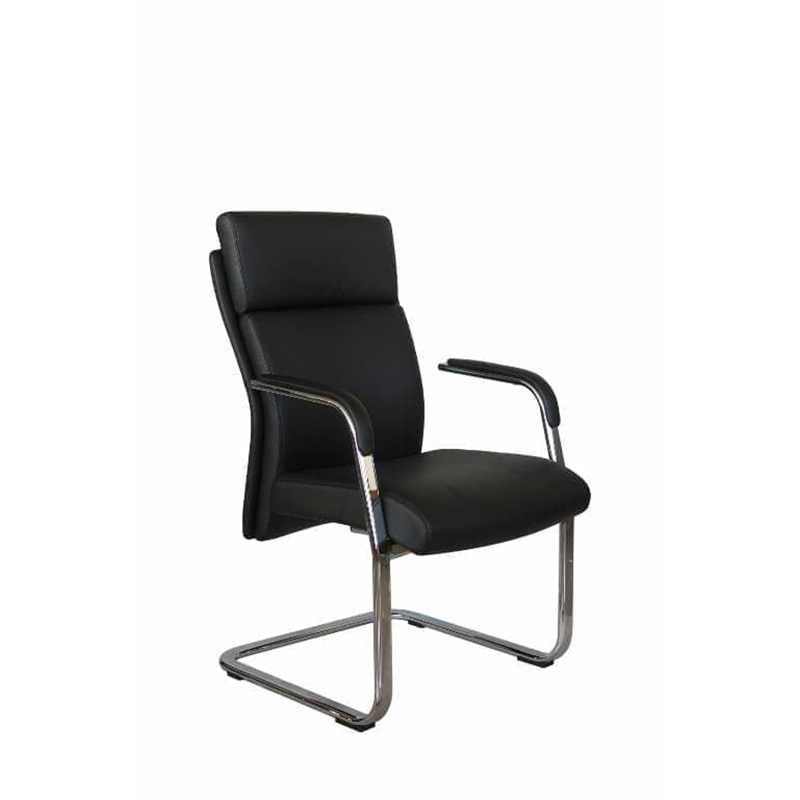 RC C1511 Кресло руководителя (Чёрная натуральная кожа)