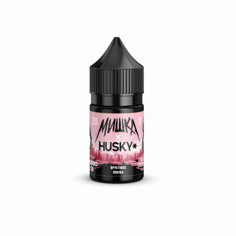 Pride Salt МИШКА HUSKY - Фруктовая Жвачка 30 мл. 20 мг.