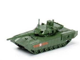 Сборная модель российского танка Т-14 "Армата" в масштабе 1/72