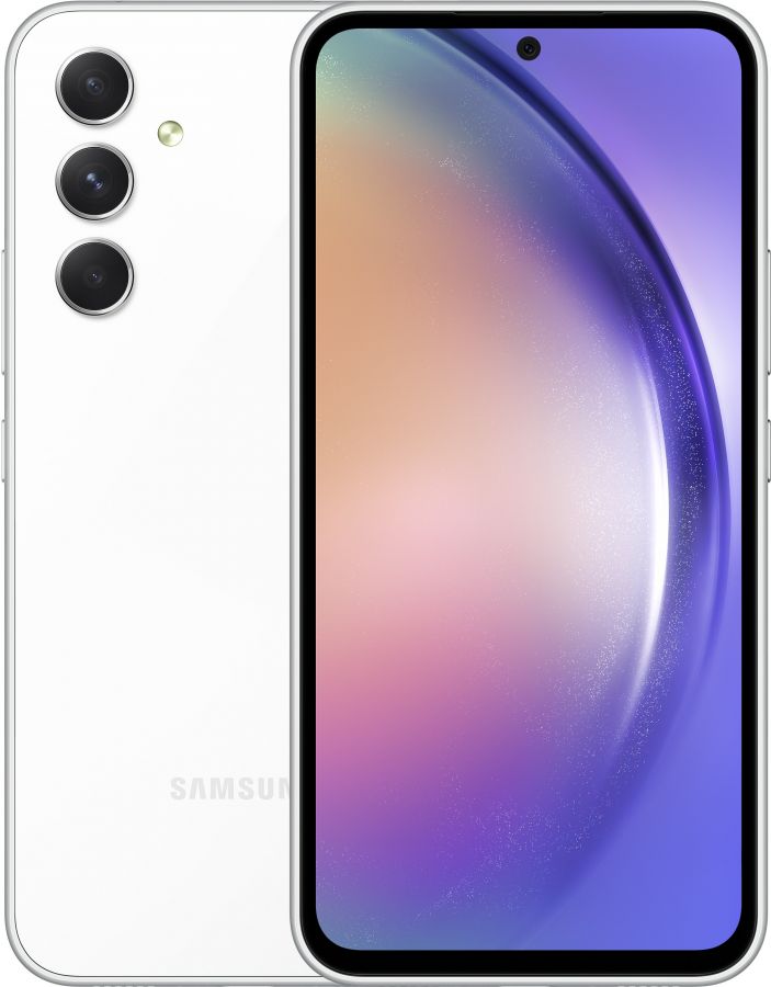 Смартфон Samsung Galaxy A54 SM-A546 8/256 ГБ, белый (EAC)