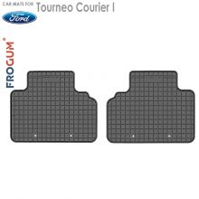Коврики Ford Tourneo Courier I от 2014 - 2022 2-й ряд в салон резиновые Frogum (Польша) - 2 шт.