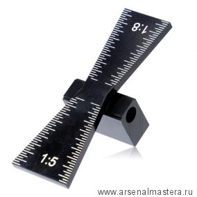 Новинка! Шаблон для разметки соединения Ласточкин хвост 64 x 24 мм Uniqtool UTM-033D