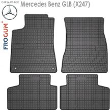Коврики Mercedes Benz GLB (X247) от 2019 -  в салон резиновые Frogum (Польша) - 4 шт.