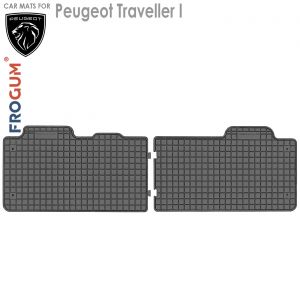 Коврики салона Peugeot Traveller I 2-й ряд Frogum (Польша) - арт 410381