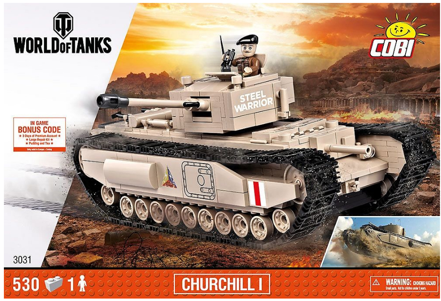 КОБИ World of Tanks - Британский тяжёлый танк Churchill COBI-3031