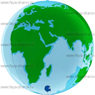 Шар Сфера 3D Планета Земля 15" (38 см) Grabo