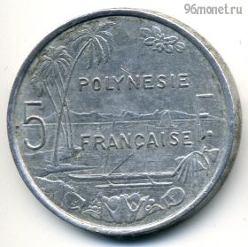 Фр. Полинезия 5 франков 1994
