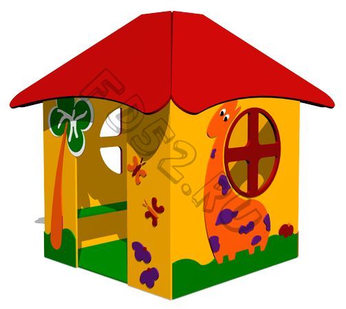 Детский игровой домик «Саванна» ИМ045