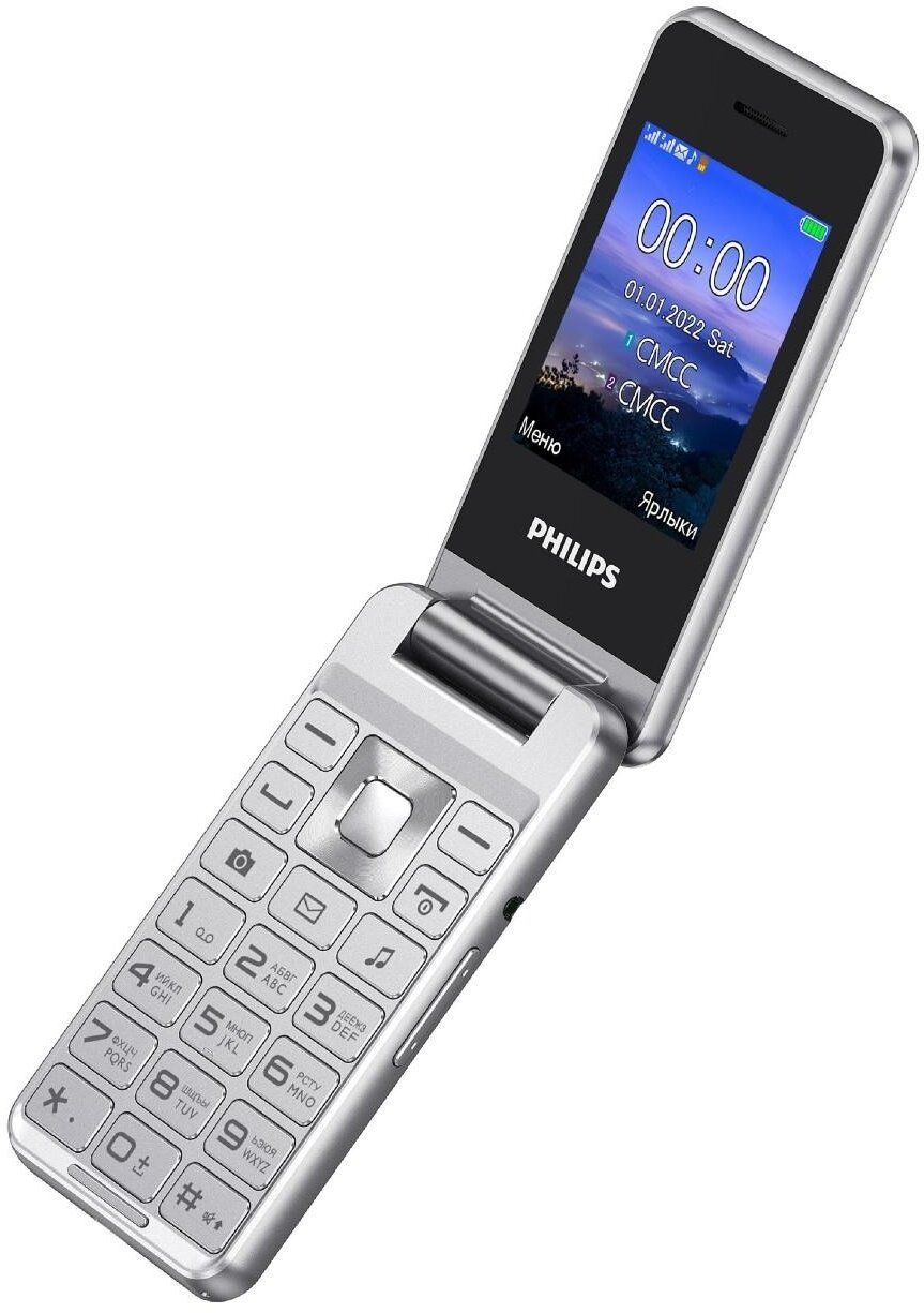 Сотовый телефон Philips Xenium E2601 Silver