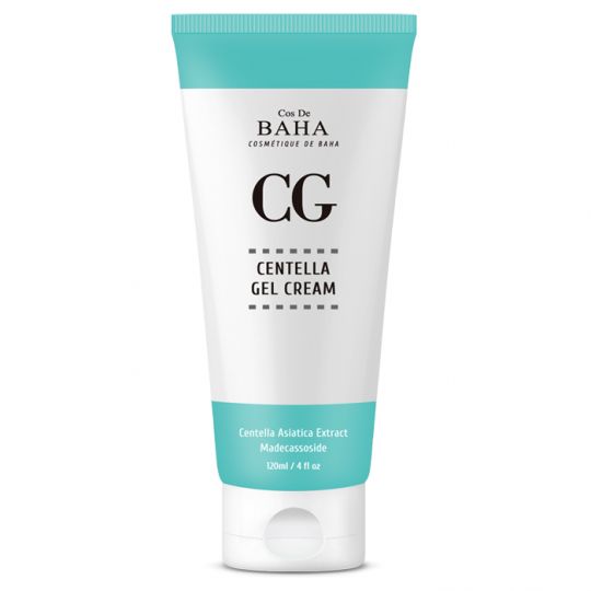 COS DE BAHA Восстанавливающий крем гель для лица с центеллой азиатской. Centella gel cream (CG), 120 мл.