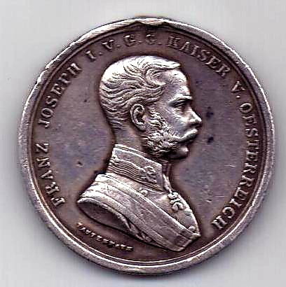 Медаль 1859 - 1915  За храбрость Австрия Венгрия
