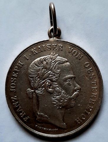медаль 1866 Австрия За Оборону Тироля XF