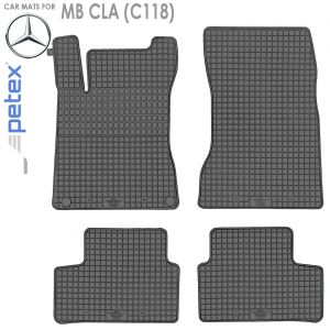 Коврики салона Mercedes Benz CLA C118 Petex (Германия) - арт 45210-3