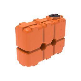 Емкость ST 2000л оранжевая пластиковая