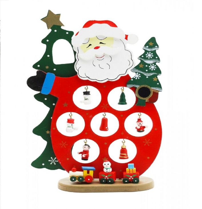 Дед Мороз с игрушками 26х16 см арт.41Д