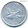 Канада 25 центов 1960
