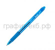 Ручка шариковая Pentel BK417 Wow матовый корпус голубой