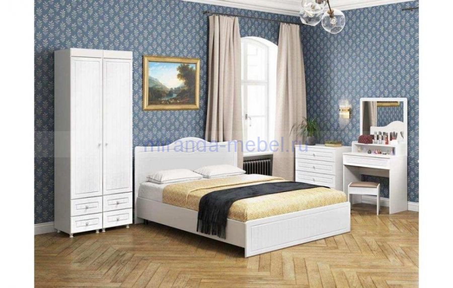 Спальня Монако-2 белое дерево