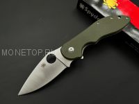 Нож Spyderco DOMINO C172G10 green