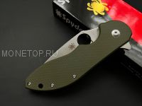 Нож Spyderco DOMINO C172G10 green