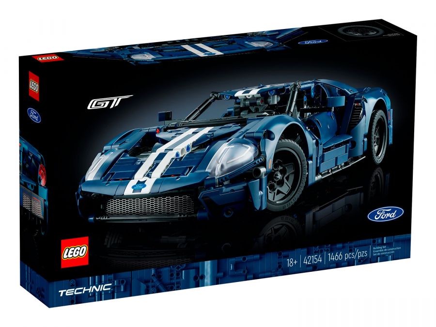 Конструктор LEGO Technic 42154 "Ford GT 2022", 1466 дет.