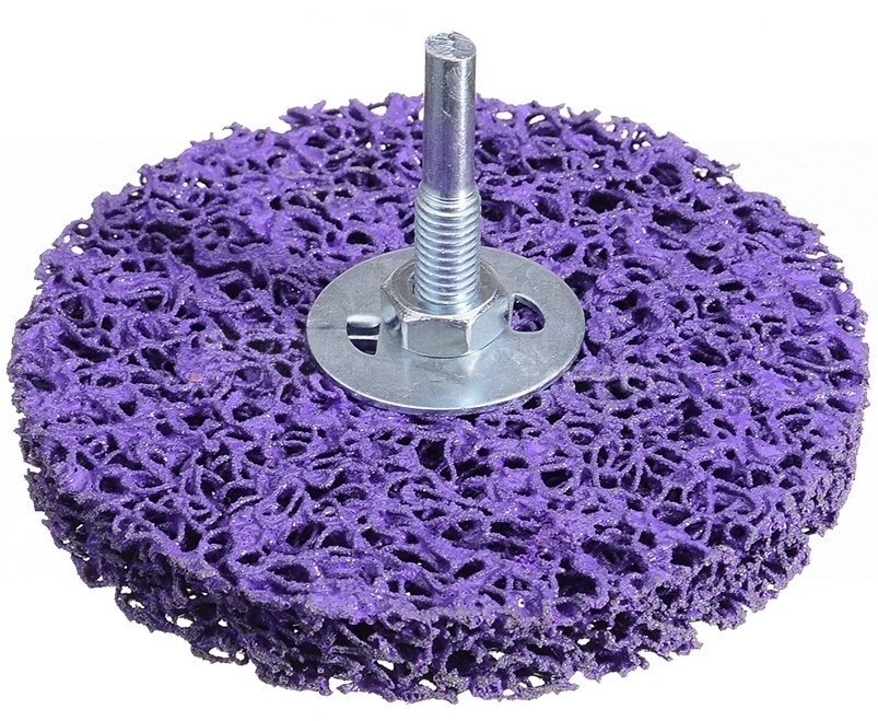 Expert Зачистной круг пурпурного цвета Clean&Strip II со шпиндилем 100х13мм