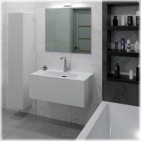 мебель для ванной комнаты La Fenice Terra (белый матовый)