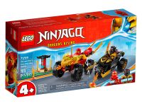 Конструктор LEGO Ninjago 71789 "Кай и Рас: Битва на машине и мотоцикле", 103 дет.