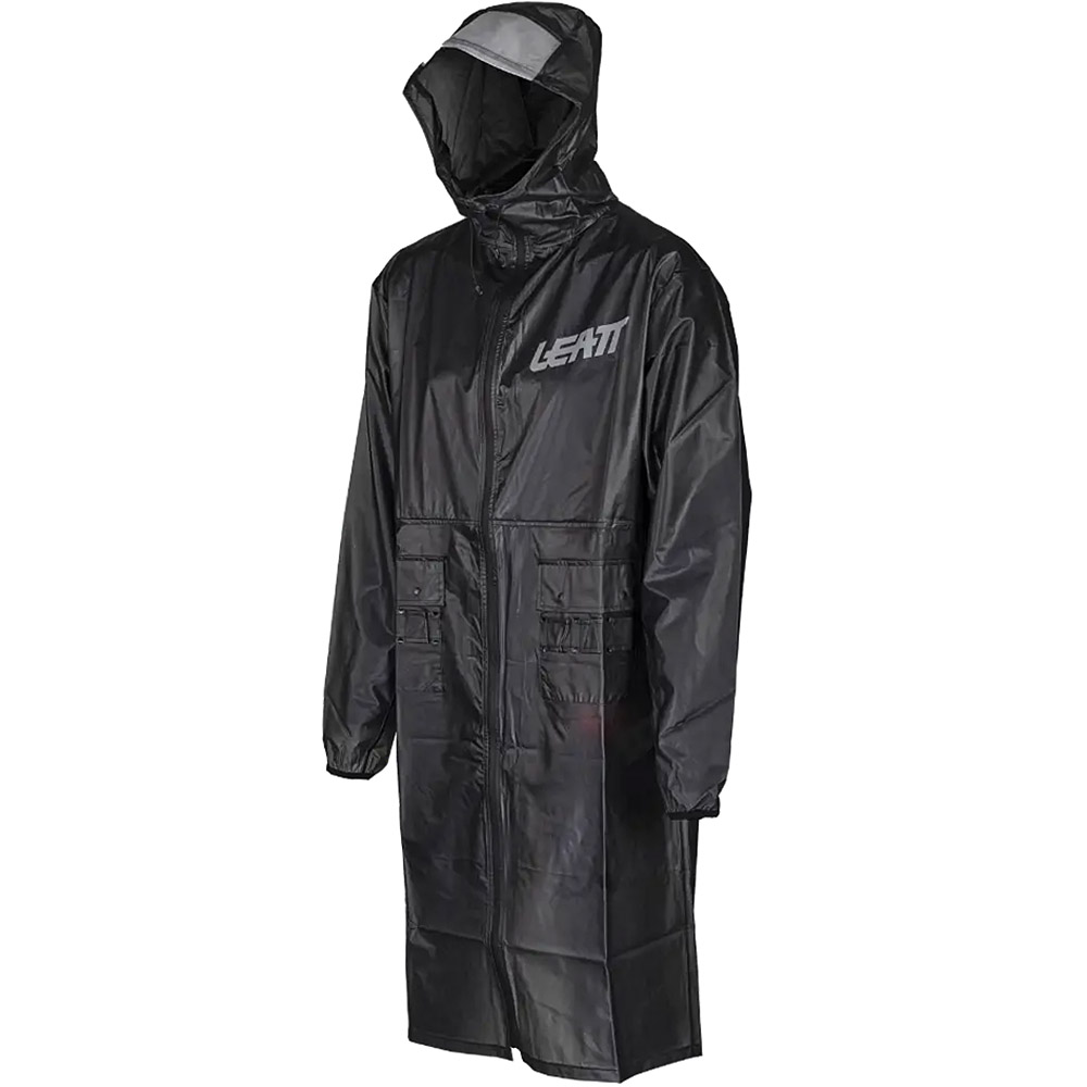 Leatt Coat MudCoat Black (2024) плащ-дождевик