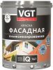 Краска Фасадная Силиконизированная VGT Premium IQ161 3.1кг Долговечная, Акриловая / ВГТ IQ161