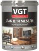 Лак Мебельный Полиуретановый VGT Premium 9л Глянцевый / ВГТ Премиум