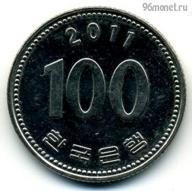 Южная Корея 100 вон 2011
