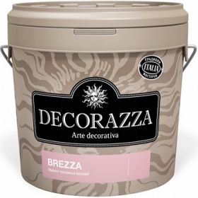 Декоративная Штукатурка Decorazza Brezza 5л BR 10-86 Эффект Бархатных Песчаных Вихрей.