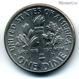 США 10 центов 2012 P