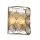 Светильник Настенный ST-Luce SL1105.201.02 Золотистый с Патиной/Золотистый, Прозрачный E14 2*60W / СТ Люче