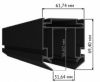 Профиль для Монтажа SKYLINE 220 в Натяжной ПВХ Потолок (S25) ST-Luce ST015.129.02 Длина 2 000мм / СТ Люче